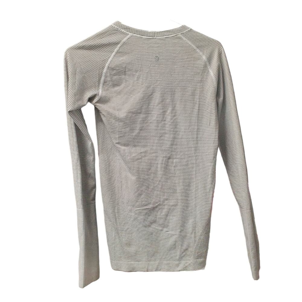 lululemon swiftly top 6 striped - Picture 2 of 4